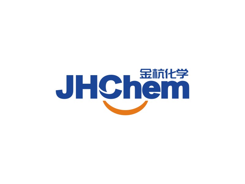 JHChem logo设计:简洁现代的化学品牌标识