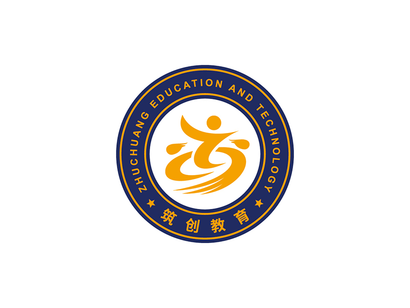 教育科技logo设计:简洁科技感