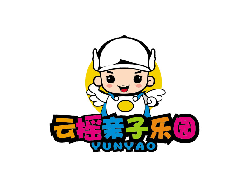 云摇摇亲子乐园logo设计