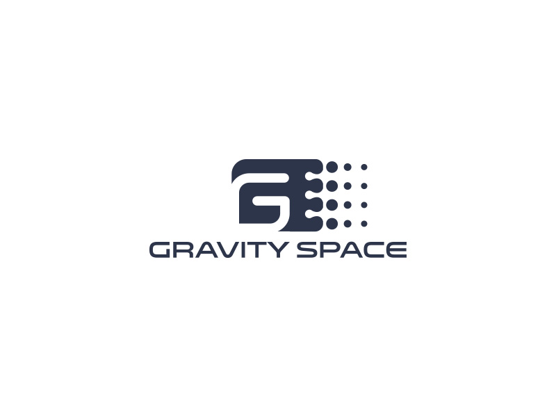 现代科技感的Gravity Space Logo设计