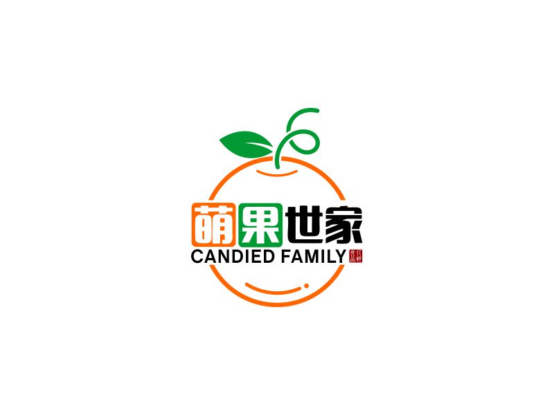 萌果世家:创意logo设计,传递自然与温馨