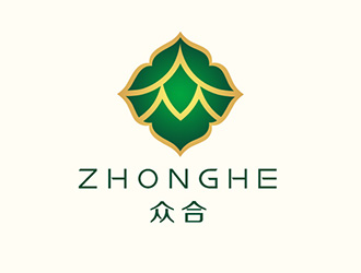 众合HE:简约自然的logo设计