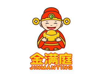 金满满庭logo设计:传统与现代的完美融合