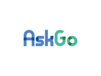 创意logo设计:AskGoGo品牌标识