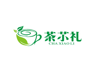 清新自然的茶文化logo设计