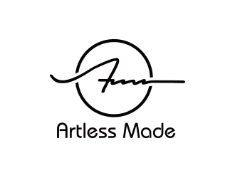 简约艺术风格的logo设计:Artless Made