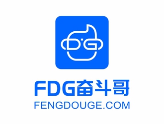 FDG奋斗哥logo设计:简洁现代,彰显奋斗精神