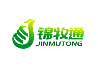 锦牧通通logo设计:绿色生态与农业创新的完美结合