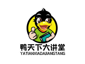 创意卡通风格logo设计,适用于教育与培训行业