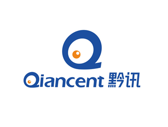 黔讯logo设计:科技感与现代感的完美结合