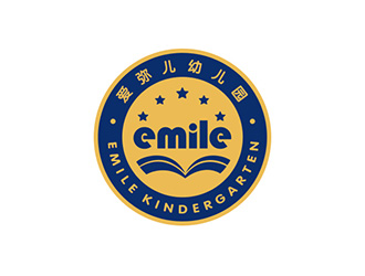 艾米儿幼儿园logo设计:经典与现代的完美融合