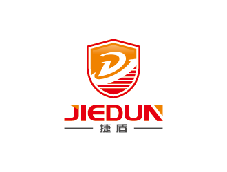 捷盾logo设计:盾牌与速度的完美融合