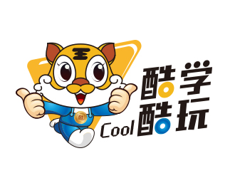 酷学酷玩logo设计:创意与教育的完美结合