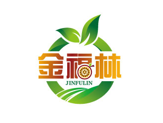金福林logo设计:绿色生态与自然和谐的完美融合