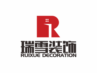 瑞雪装饰logo设计:简约与现代的完美结合