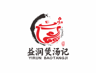 益润煲汤记logo设计:传统与现代的完美融合