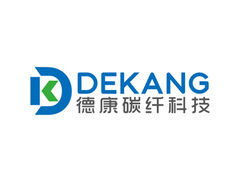 德康碳纤科技logo设计:科技感与现代感的完美融合