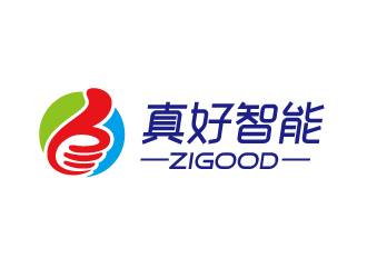 真好智能:简约现代的logo设计