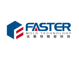 法斯特精密科技logo设计:现代科技与工业美学的完美融合