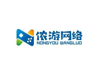 清新现代的logo设计:浓游网络网络品牌标识