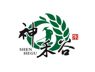 绿色生态品牌logo设计,彰显自然与健康