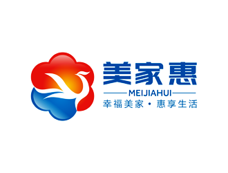 美家家惠logo设计:现代与温馨的完美结合