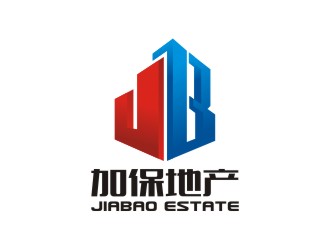加保保地产logo设计:现代与稳重的完美结合
