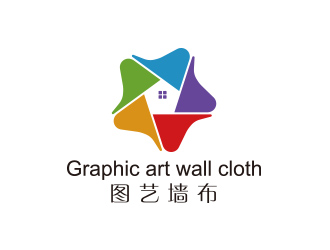 图艺墙布logo设计:色彩与创意的完美融合