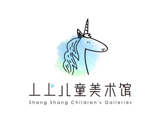 童趣与艺术的结合:儿童美术馆logo设计