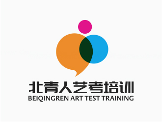 北青人艺考培训logo设计