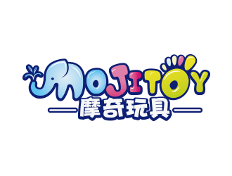 摩奇玩具logo设计:童趣与创意的完美结合