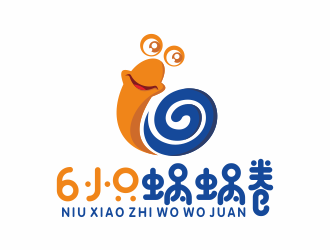 萌趣蜗牛logo设计:创意与童趣的完美结合