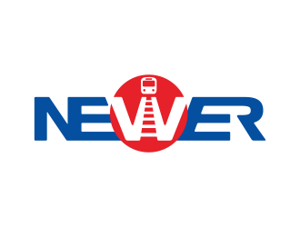 NEVER品牌logo设计:简约现代与工业风的完美结合