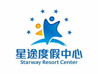 星途度假中心logo设计:现代与自然的完美融合