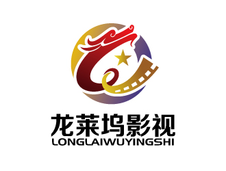 龙莱坞影视:创意与现代感结合的logo设计