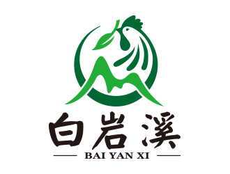 白岩溪logo设计:自然生态与品牌文化的完美融合
