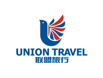 联盟旅行logo设计:现代与活力的完美结合