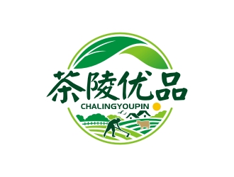 茶陵优品logo设计:绿色生态与自然美学的完美结合