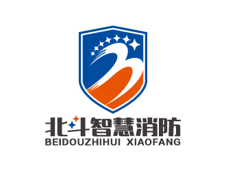 北斗智慧消防logo设计:科技与安全的完美融合
