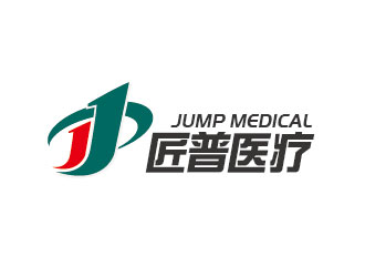 匠普普医疗logo设计:简约现代与专业医疗的完美结合