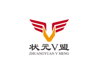 状元V盟:简约大气的logo设计