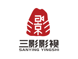 三影影视logo设计:传统与现代的完美融合