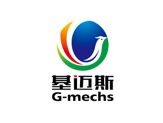 基迈斯斯logo设计:现代科技与自然融合的视觉呈现