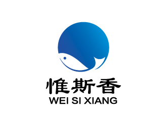 创意logo设计:清新海洋风品牌标识