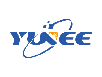 创新科技风YUEEE品牌logo设计