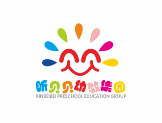听贝贝幼教集团logo设计:童趣与教育的完美融合