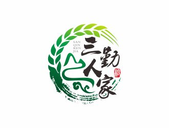 绿色生态与家庭温馨融合的logo设计