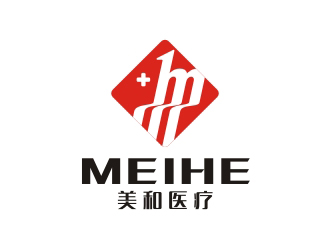 美和医疗logo设计:专业医疗行业的标志创新