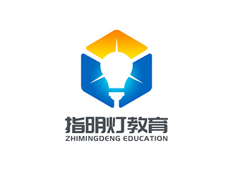 指明灯教育logo设计:创新与教育的完美结合