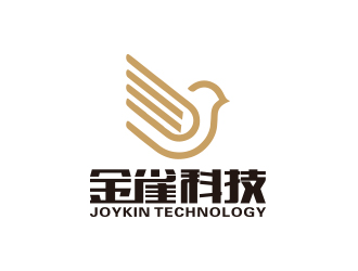 金雀科技logo设计:科技与创新的象征